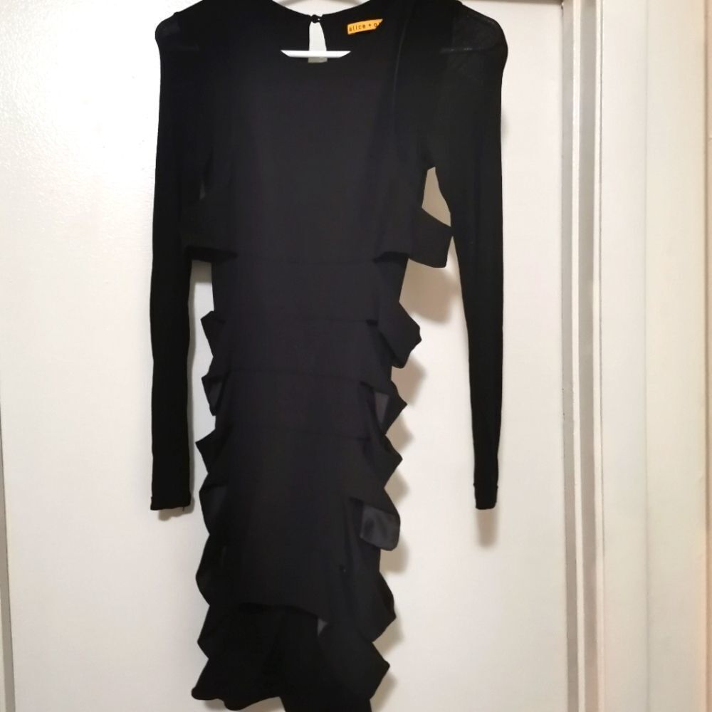 Alice +Olivia Black Dress